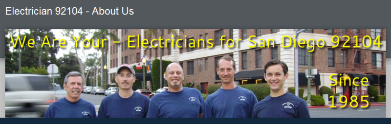 Quality C10 Electricians & Electrical Contractors for 92104